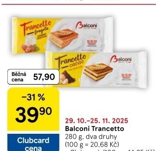 Dezert Trancetto Balconi