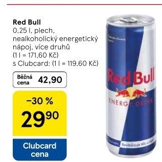 Energetický nápoj Red Bull