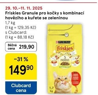 Granule pro kočky Friskies