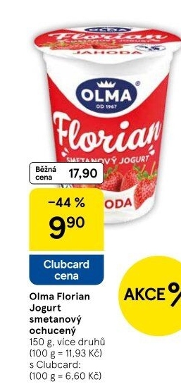 Jogurt smetanový Florian Olma