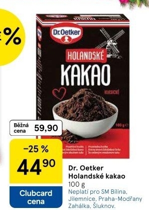 Kakao holandské Dr. Oetker