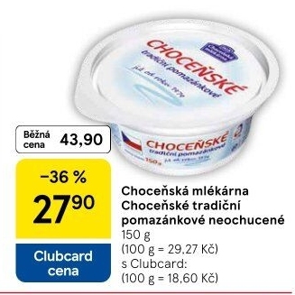 Tradiční pomazánkové Choceňské