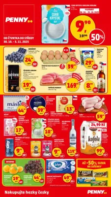 akční leták Penny Market 30.10.2025-5.11.2025