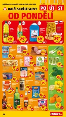 akční leták Penny Market 30.10.2025-5.11.2025