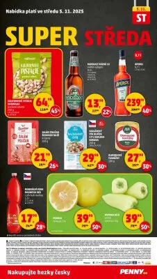 akční leták Penny Market 30.10.2025-5.11.2025