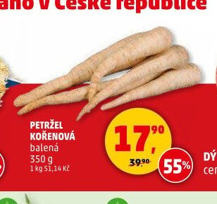 PETRŽEL KOŘENOVÁ