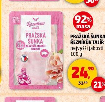 PRAŽSKÁ ŠUNKA ŘEZNÍKŮV TALÍŘ