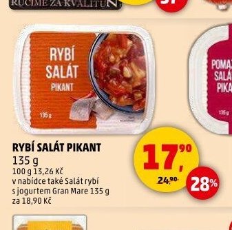 Rybí salát pikant 135 g