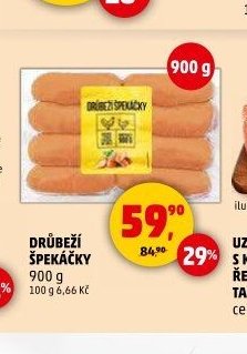 Drůbeží špekáčky 900 g