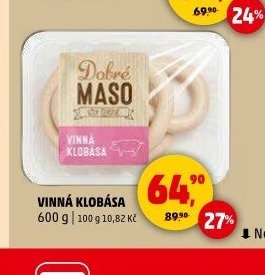 Vinná klobása 600 g