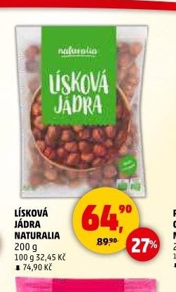 LÍSKOVÁ JÁDRA NATURALIA