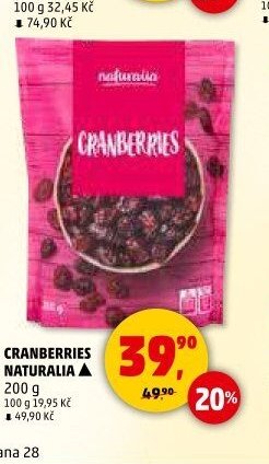 CRANBERRIES NATURALIA