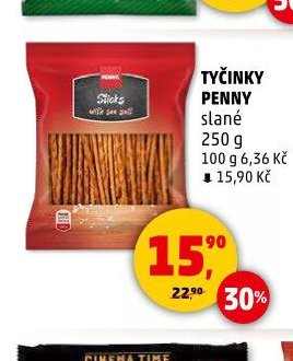 TYČINKY PENNY slané