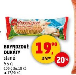 BRYNDZOVÉ DUKÁTY slané