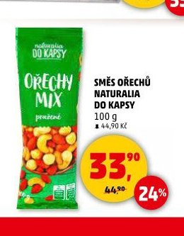 SMĚS OŘECHŮ NATURALIA DO KAPSY