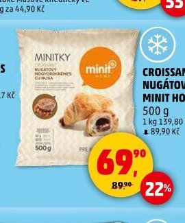 Croissant nugátový Minit Home