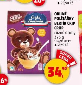 OBILNÉ POLŠTÁŘKY BERTÍK CRIP CROP