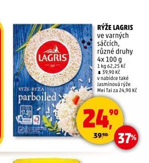 Rýže Lagris ve varných sáčcích