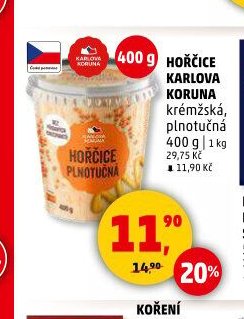 Hořčice Karlova Koruna