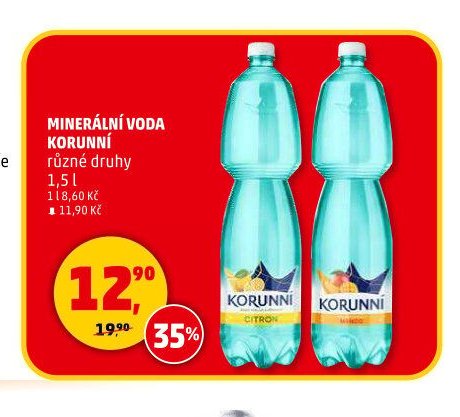 MINERÁLNÍ VODA KORUNNÍ