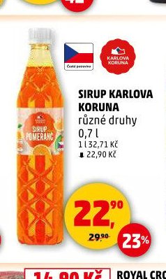 SIRUP KARLOVA KORUNA