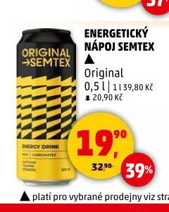 ENERGETICKÝ NÁPOJ SEMTEX