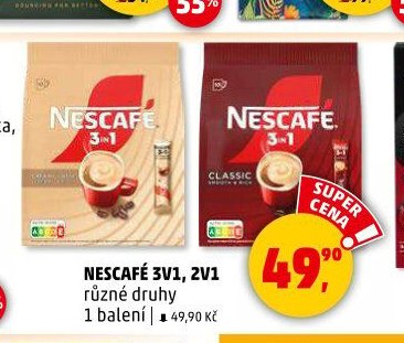 NESCAFÉ 3V1, 2V1