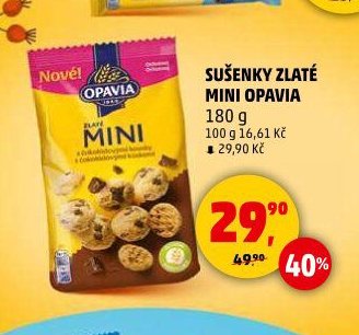 SUŠENKY ZLATÉ MINI OPAVIA