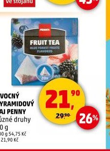 OVOCNÝ PYRAMIDOVÝ ČAJ PENNY