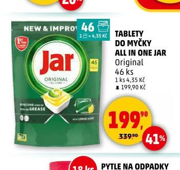 Tablety do myčky All in One Jar