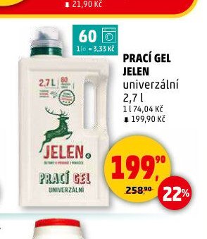 Prací gel Jelen