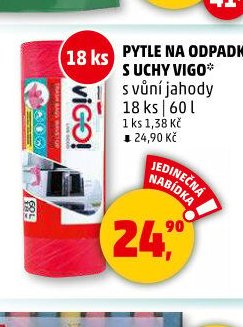 Pytle na odpadky s uchy Vigo