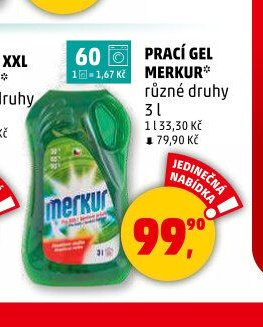 Prací gel Merkur