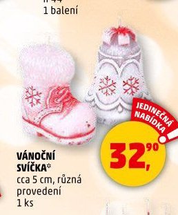 VÁNOČNÍ SVÍČKA - Penny Market akcniletaky.com