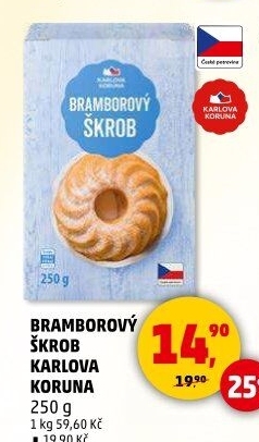 Bramborový škrob Karlova Koruna