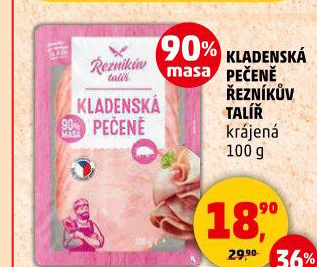 Kladenská pečeně Řezníkův talíř