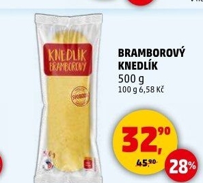 Knedlík bramborový