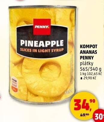 Kompot ananas Penny