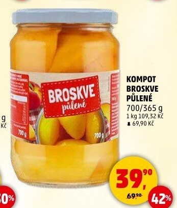 Kompot broskve