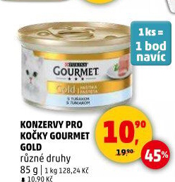 Konzerva pro kočky Gold Gourmet Purina