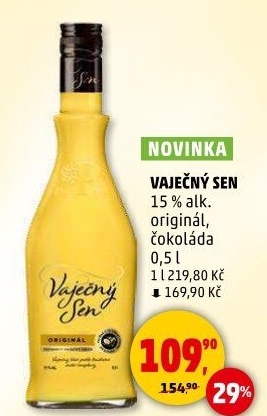 Likéry Vaječný sen Palírna U Zeleného Stromu