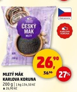 Mák mletý Karlova Koruna