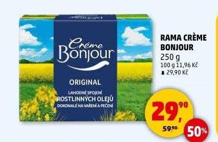 Margarín Créme Bonjour Rama