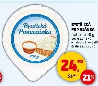 Pomazánka Bystřická