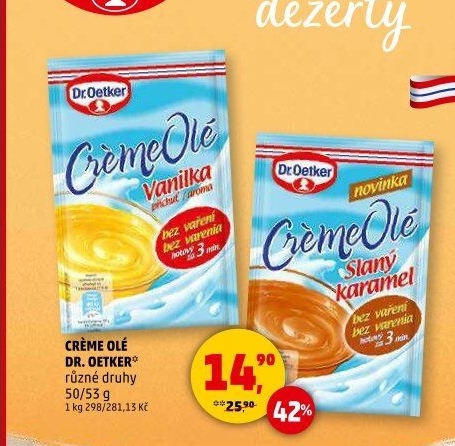 Pudink Créme Olé Dr. Oetker