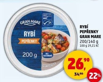 Rybí pepřenky Gran Mare