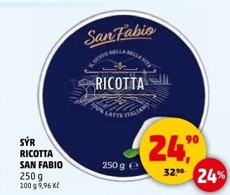 Sýr Ricotta San Fabio