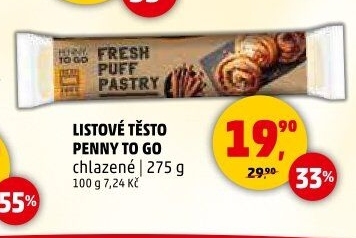 Těsto listové Penny To Go