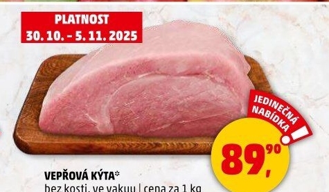 Vepřová kýta bez kosti