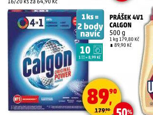 Změkčovač vody Calgon